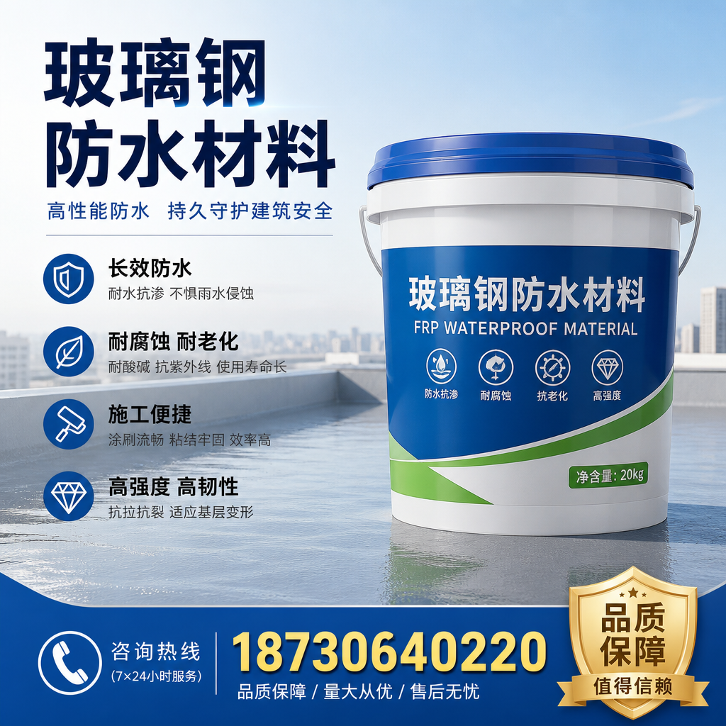 专家解析：玻璃钢防水材料的市场前景分析在 昌吉