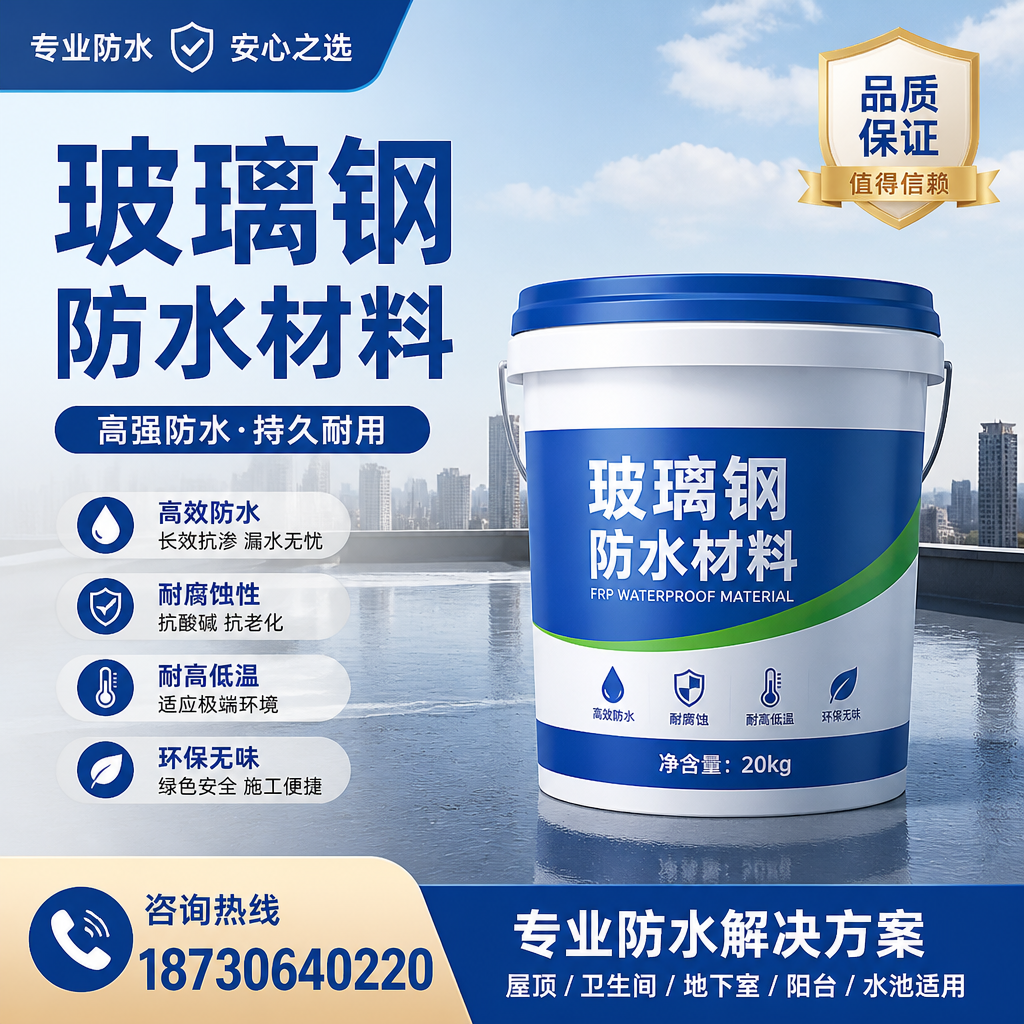了解玻璃钢防水材料的市场趋势，昌吉 企业不可不知